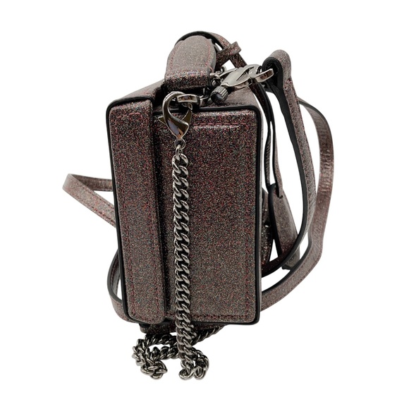 MARK CROSS GLITTER MULTI METALLIC GRACE MINI BOX BAG - Picture 2 of 14